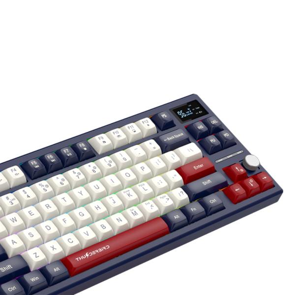 Bàn phím máy tính cơ gaming không dây ThunderBird TGK375WHE