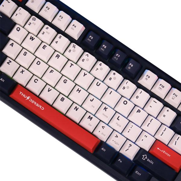 Bàn phím máy tính cơ gaming không dây ThunderBird TGK375WHE