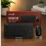 Bộ phím chuột văn phòng không dây E-Dra EC801W