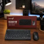 Bộ phím chuột văn phòng không dây E-Dra EC801W
