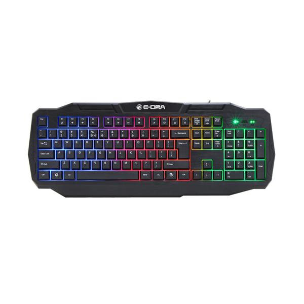 Bàn phím máy tính giả cơ gaming có dây E-Dra EK503 Black
