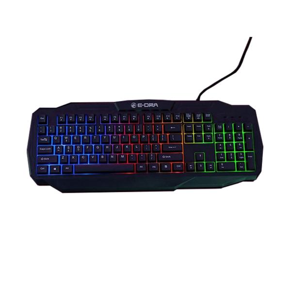 Bàn phím máy tính giả cơ gaming có dây E-Dra EK503 Black
