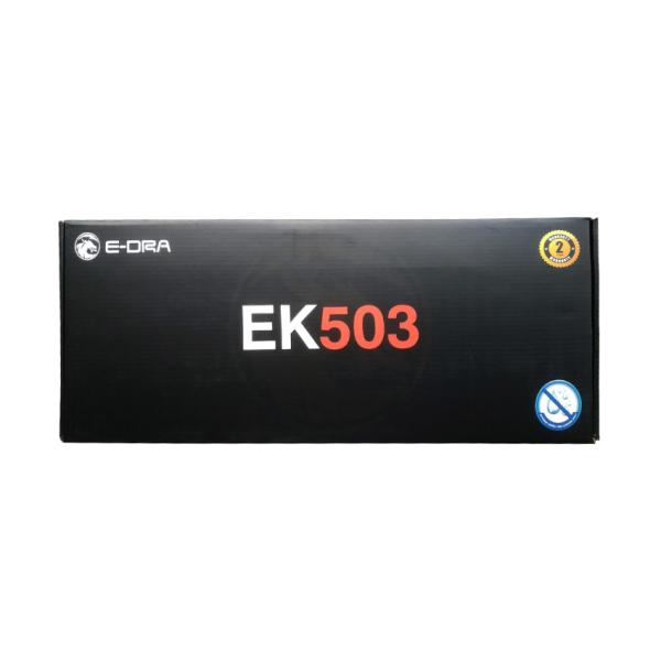 Bàn phím máy tính giả cơ gaming có dây E-Dra EK503 Black