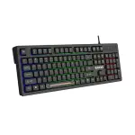 Bàn phím máy tính văn phòng giả cơ có dây E-Dra EK506 Black