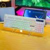 Bàn phím máy tính văn phòng giả cơ có dây E-Dra EK506 White