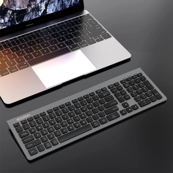 Bàn phím máy tính văn phòng không dây E-Dra EK507 Slient