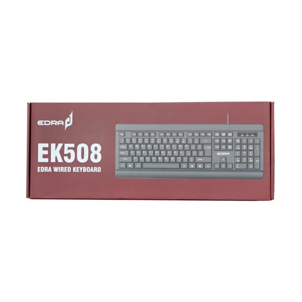 Bàn phím máy tính văn phòng có dây E-Dra EK508 Black