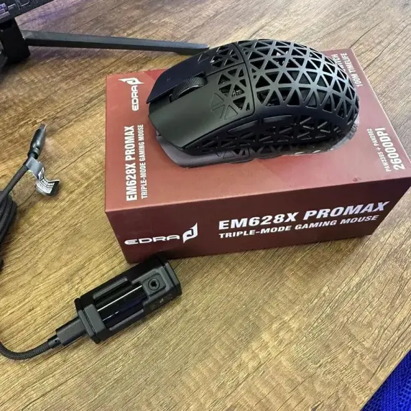 Chuột máy tính gaming không dây E-Dra EM628X Promax 3 mode
