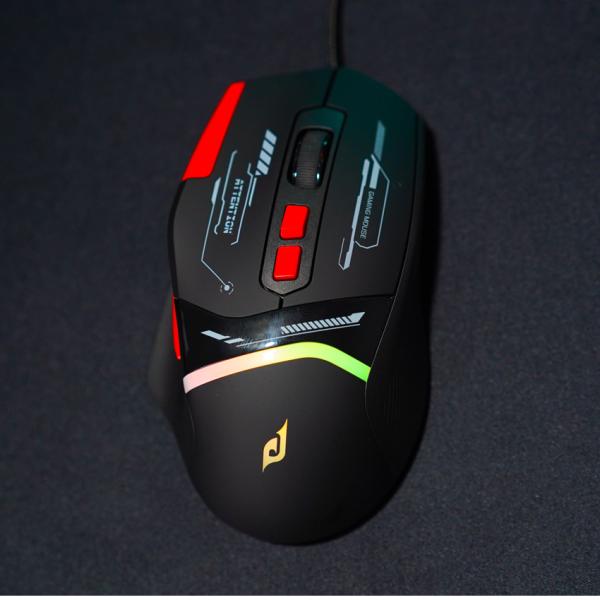 Chuột máy tính gaming có dây E-Dra EM631 Black