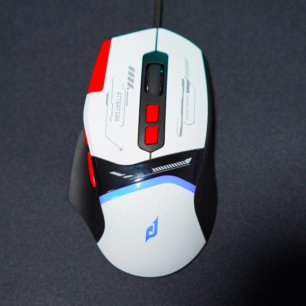 Chuột máy tính gaming có dây E-Dra EM631 White