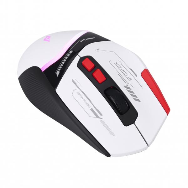 Chuột máy tính gaming có dây E-Dra EM631W White