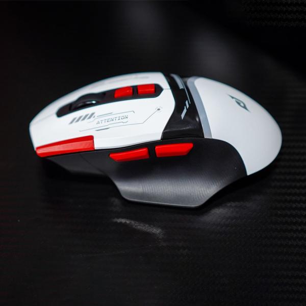 Chuột máy tính gaming có dây E-Dra EM631W White