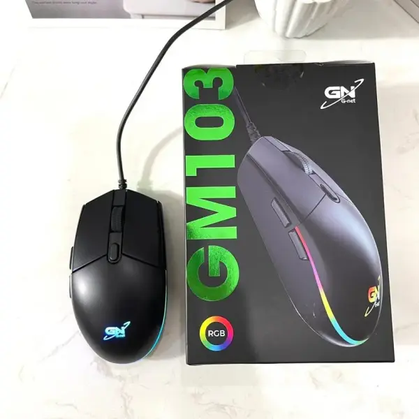 Chuột máy tính gaming có dây G-Net GM103
