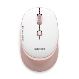 Chuột công thái học không dây E-Dra EM610W Silent Pink