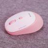 Chuột công thái học không dây E-Dra EM610W Silent Pink