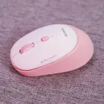 Chuột công thái học không dây E-Dra EM610W Silent Pink