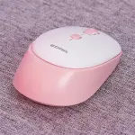 Chuột công thái học không dây E-Dra EM610W Silent Pink