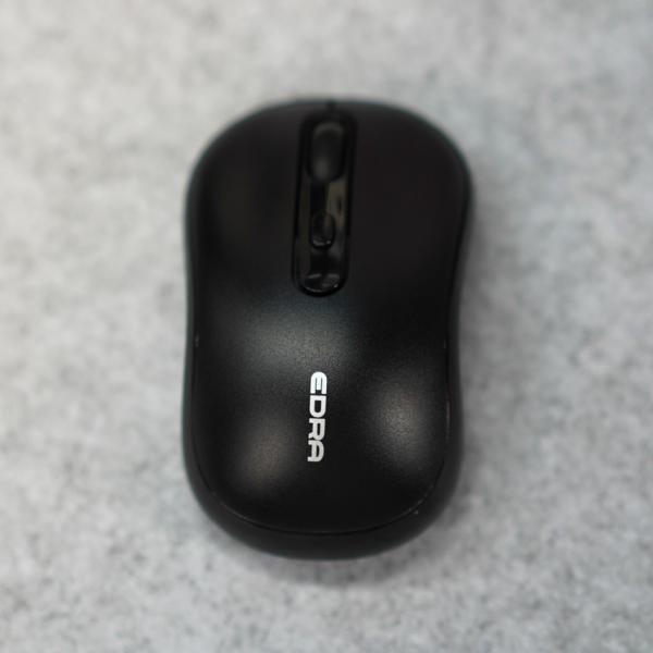 Chuột máy tính văn phòng không dây E-Dra EM611W Black