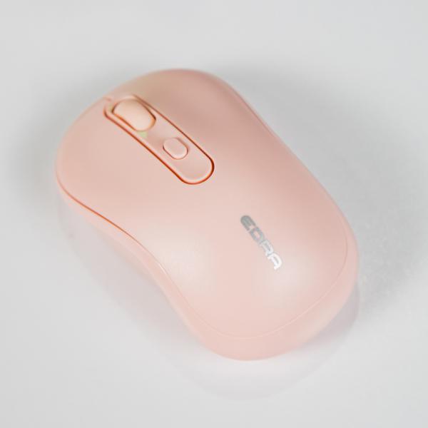 Chuột máy tính văn phòng không dây E-Dra EM611W Pink