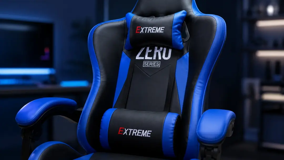 phối màu xanh đen của ghế gaming extreme zero s