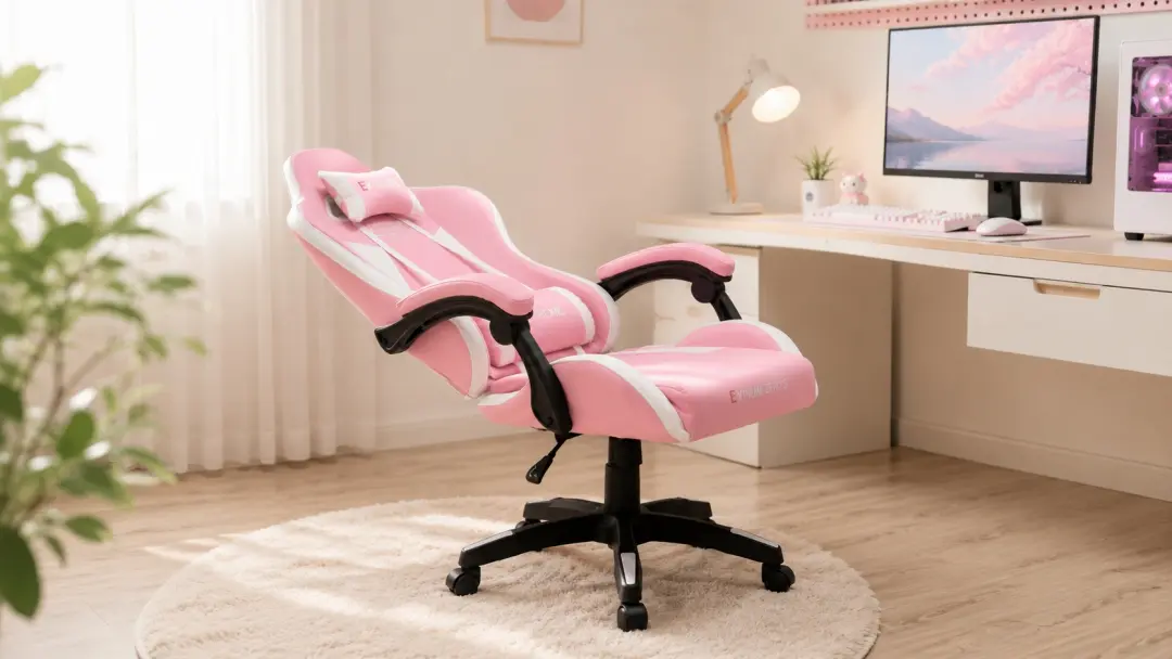 ghế gaming extreme zero s pink ngả lưng 135 độ