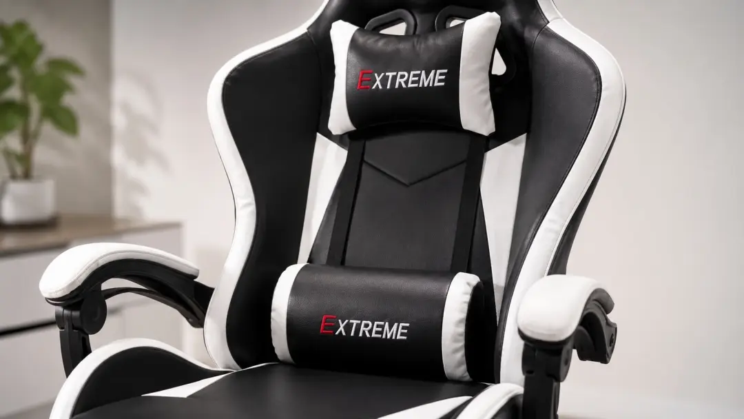 phối màu trắng đen của ghế gaming extreme zero s