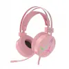 Tai nghe máy tính gaming có dây E-Dra EH416 Pro Pink