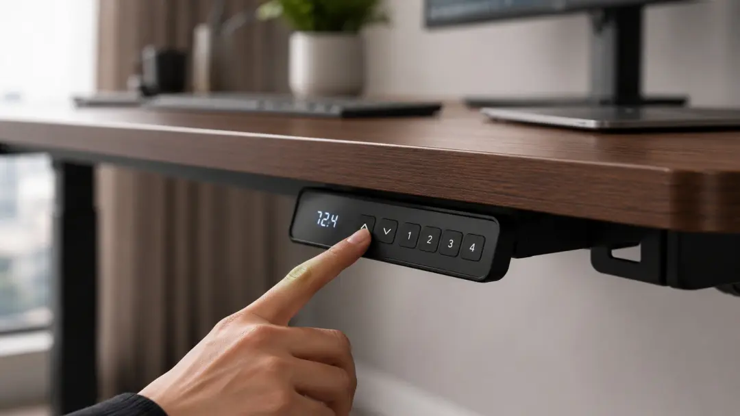 Bảng điều khiển bộ nhớ độ cao của bàn điện nâng hạ thông minh