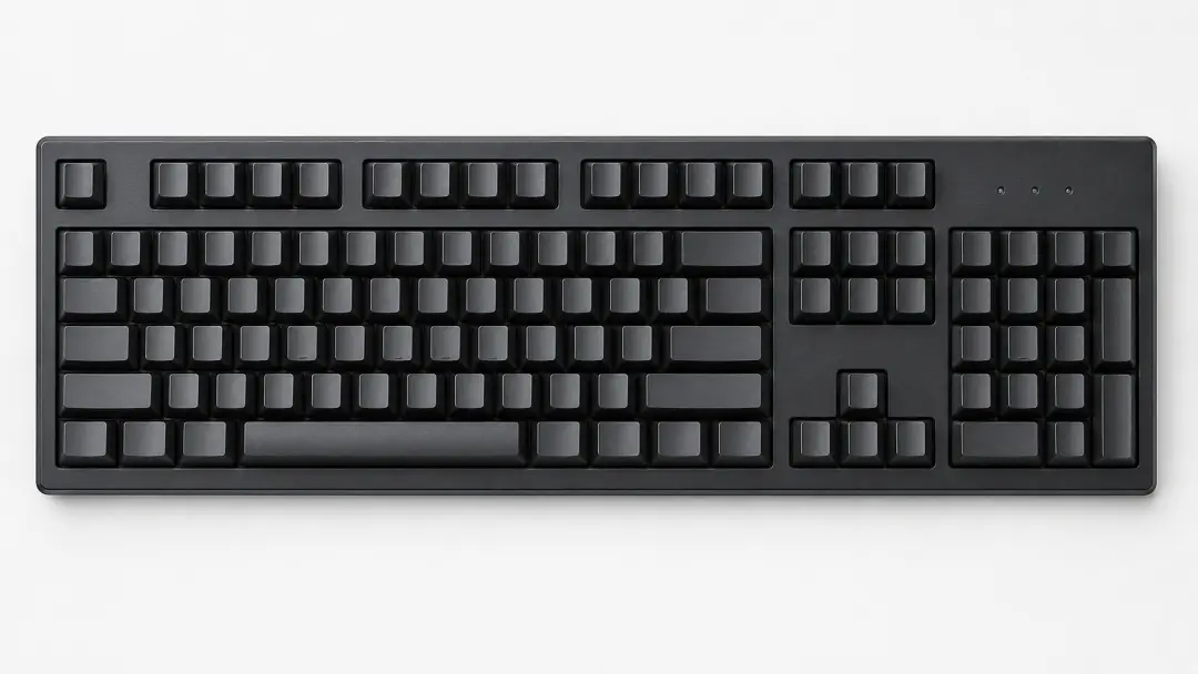 Layout bàn phím 104 phím fullsize có đầy đủ numpad và phím chức năng