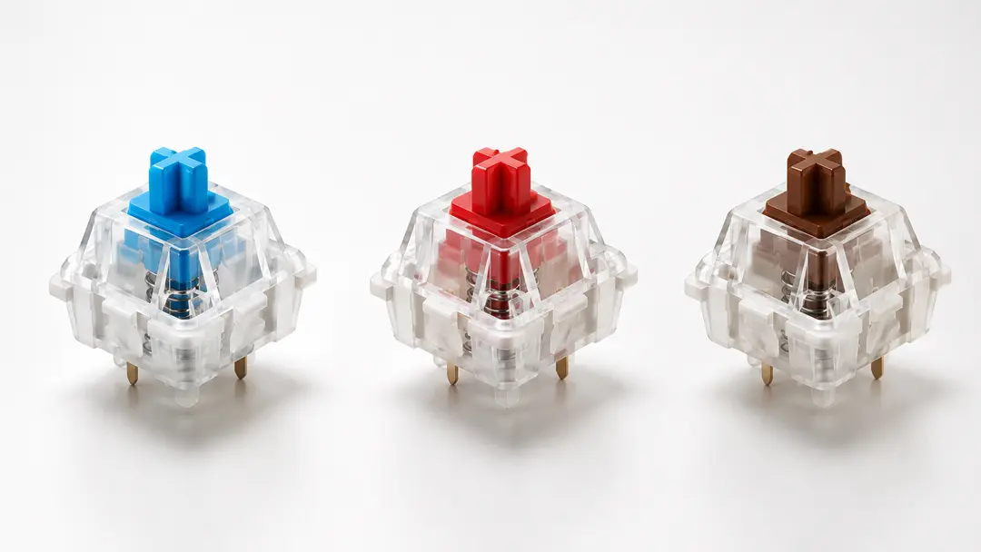 Các loại switch bàn phím cơ phổ biến
