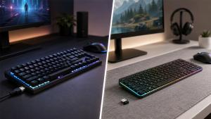 Bàn phím gaming có dây và không dây: loại nào phù hợp hơn với game thủ?