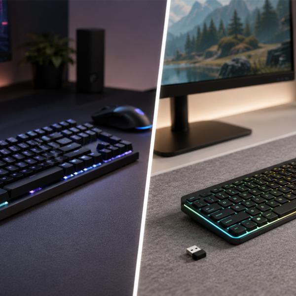 Bàn phím gaming có dây và không dây: loại nào phù hợp hơn với game thủ?
