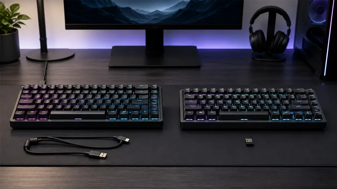 Bàn phím gaming có dây và không dây loại nào phù hợp hơn