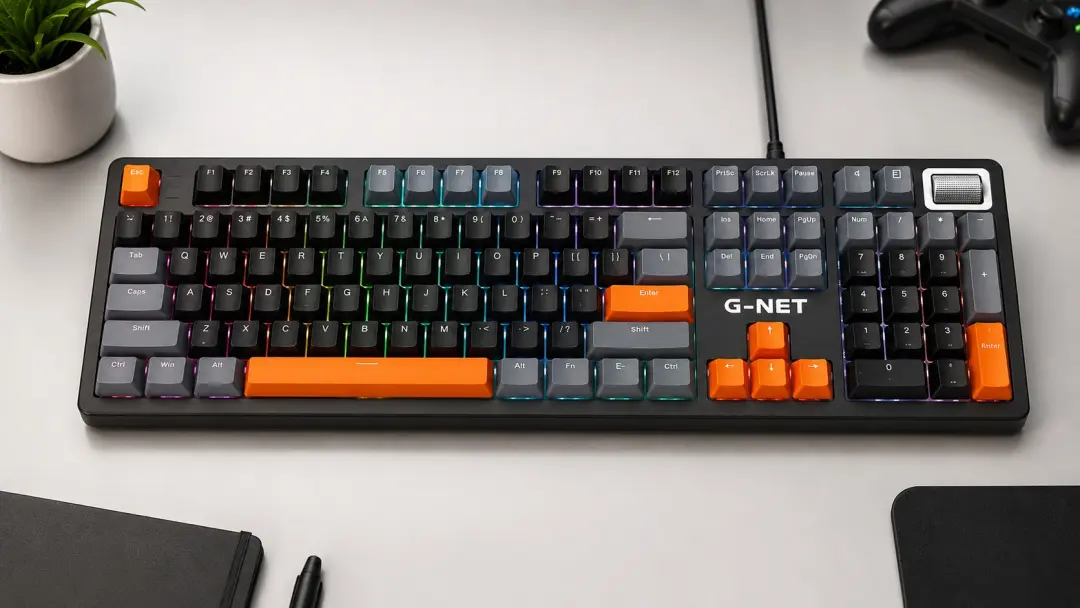 Bàn phím G-Net GK618S Rapid Trigger cho game thủ FPS
