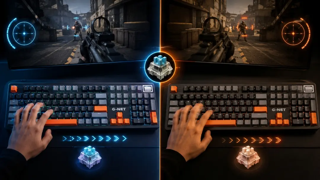 So sánh Rapid Trigger và bàn phím cơ truyền thống trong game FPS