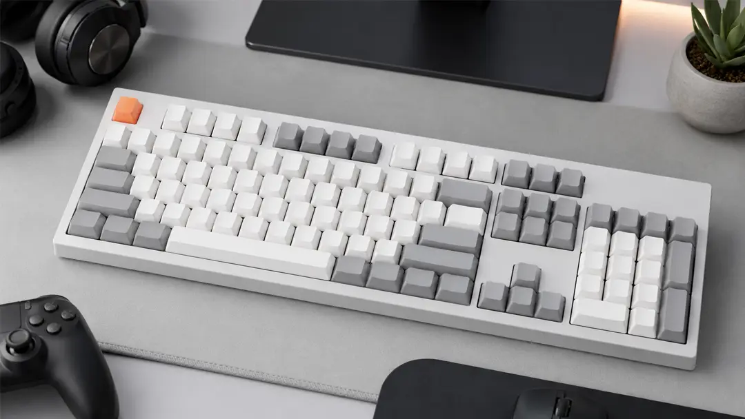 Bàn phím cơ Full-size 104 phím đầy đủ numpad