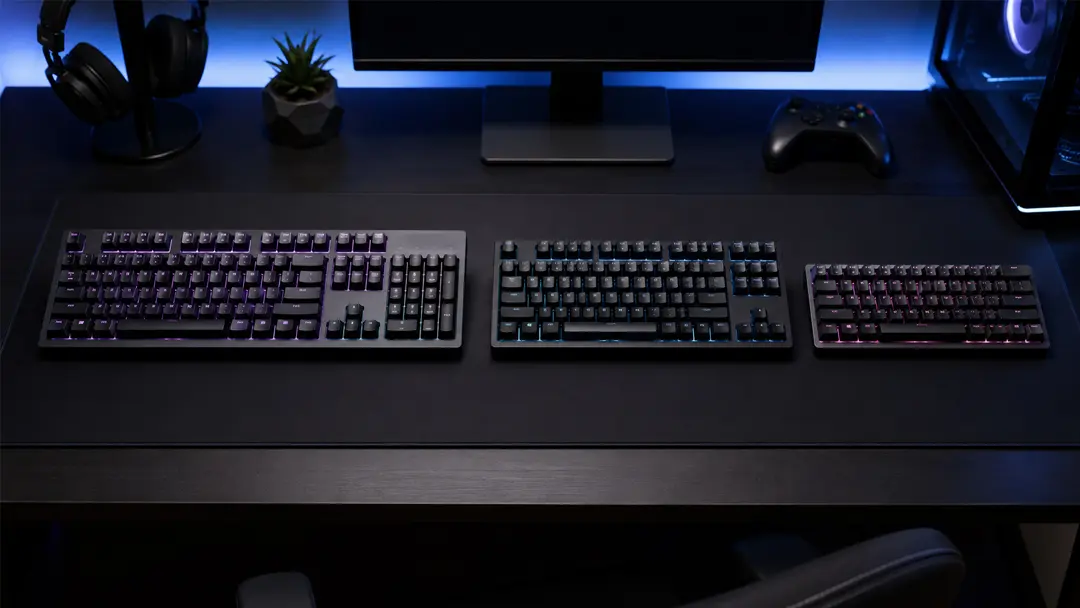 Nên chọn bàn phím Full-size, TKL hay mini layout khi chơi game?