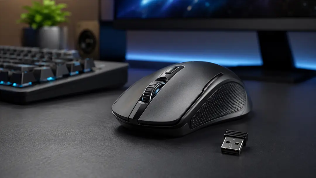 Chuột Wireless 2.4GHz cho PC và chơi game phổ thông