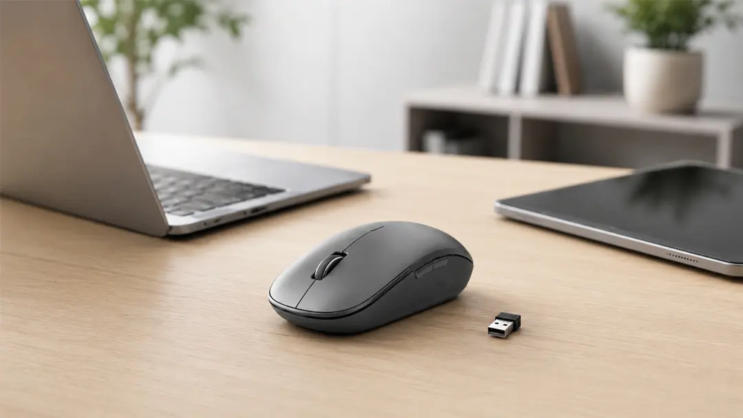 Chuột E-Dra EM609W có switch Silent chống ồn