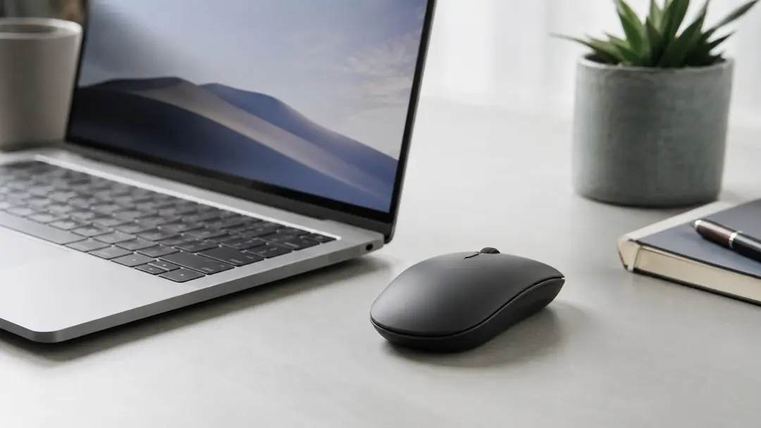 Chuột không dây phù hợp cho laptop và bàn làm việc gọn gàng