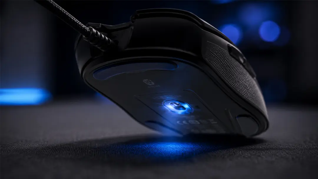 Cảm biến chuột gaming trên chuột máy tính dùng để tracking chuyển động