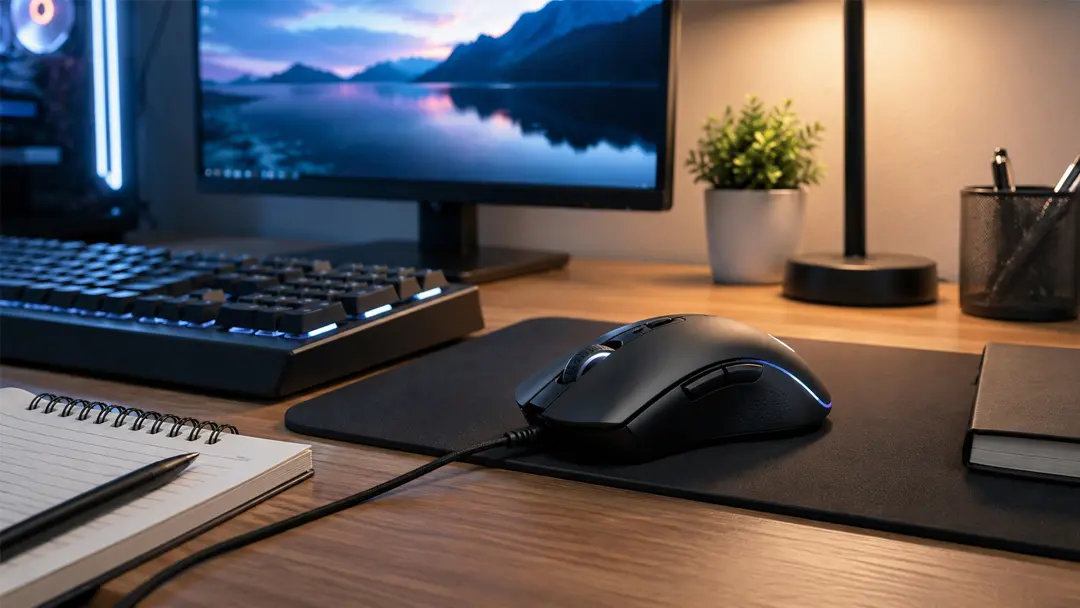 Chuột gaming dùng switch Huano cho học tập làm việc và chơi game