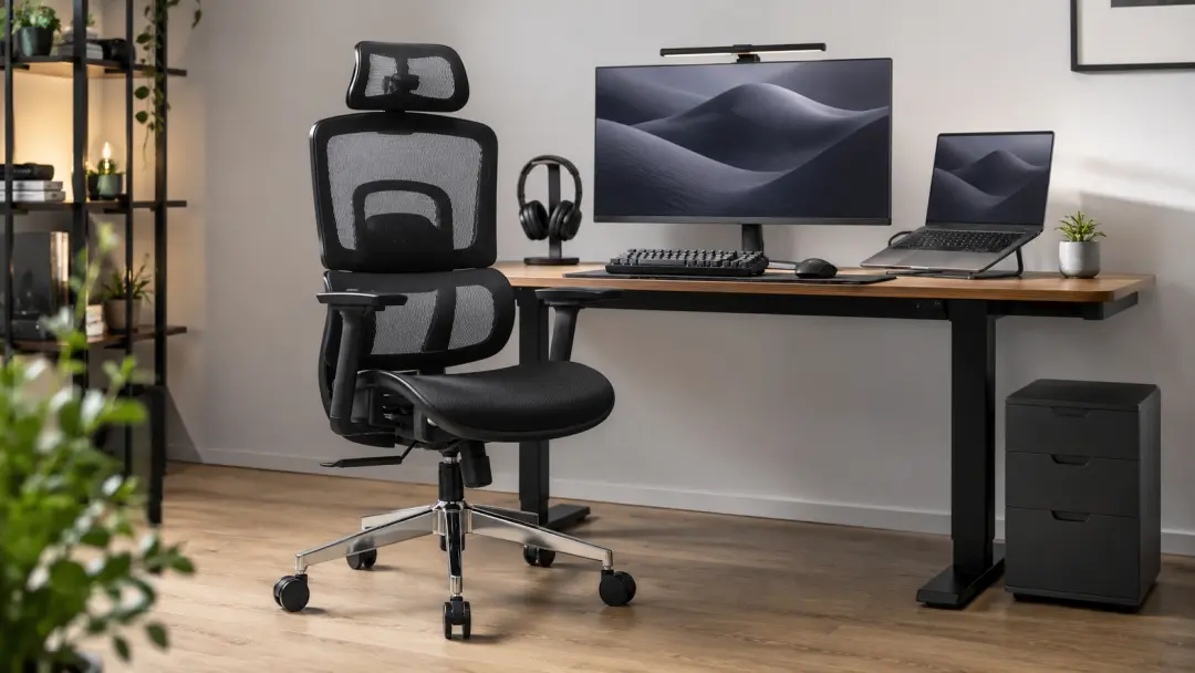 Ghế công thái học E-Dra EEC220 cho setup làm việc lâu dài