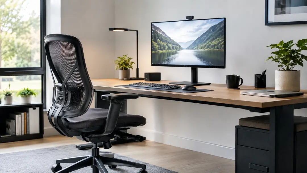 Setup bàn làm việc đúng tư thế ergonomic