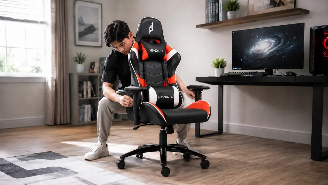 Kiểm tra chức năng ghế gaming sau khi lắp ráp