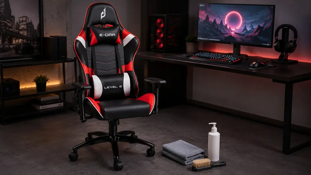 Dụng cụ vệ sinh ghế gaming da PU an toàn tại nhà
