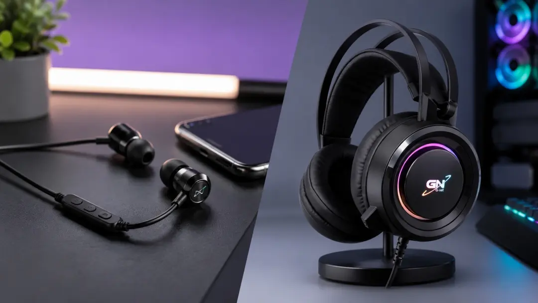 Tai nghe in-ear và over-ear cho gaming