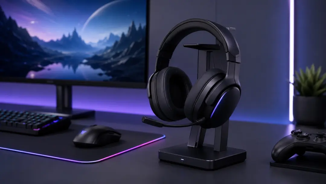 Tai nghe gaming không dây giúp setup gọn gàng