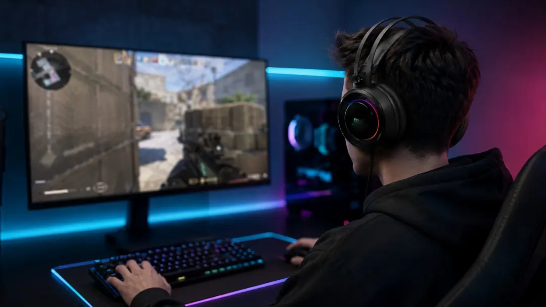 Tai nghe chơi game FPS hỗ trợ nghe bước chân và định hướng âm thanh