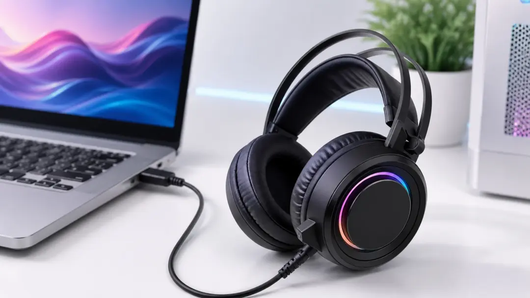 Tai nghe gaming USB 7.1 phù hợp PC và laptop